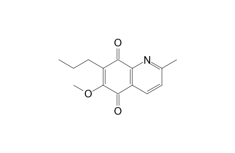 6-Methoxy-2-methyl-7-propyl-5,8-quinolinedione