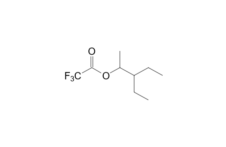 trifluoroacetic acid, 3-ethyl-2-pentyl ester