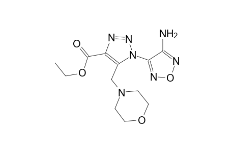 1-(4-Amino-furazan-3-yl)-5-morpholin-4-ylmethyl-1H-[1,2,3]triazole-4-carboxylic acid ethyl ester