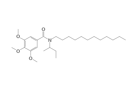 Benzamide, 3,4,5-trimethoxy-N-(2-butyl)-N-dodecyl-