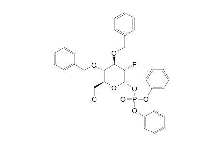 DIPHENYL-3,4-DI-O-BENZYL-2-DEOXY-2-FLUORO-ALPHA-D-GLUCOSYL-PHOSPHATE