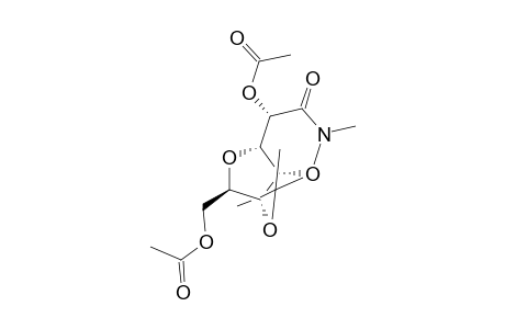 [(3aS,4S,6R,6aR)-4-[(1S)-1-acetoxy-2-(dimethylamino)-2-oxo-ethyl]-2,2-dimethyl-3a,4,6,6a-tetrahydrofuro[3,4-d][1,3]dioxol-6-yl]methyl acetate