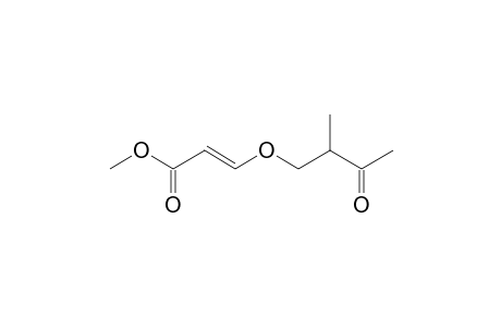 Methyl (E)-3-(2-Methyl-3-oxobutoxy)acrylate