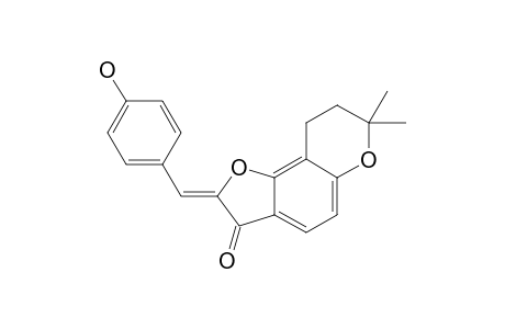 DAMAURONE-D;(Z)-2-(3-HYDROXYBENZYLIDENE)-7,7-DIMETHYL-8,9-DIHYDRO-2H-FURO-[2,3-F]-CHROMEN-3(7H)-ONE