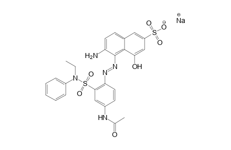 /Hydrol.NO2 to NH2 U.acetyl.2-Amino-N-ethyl-5-nitrobenzolsulfonanilide->(ac)gamma-acid