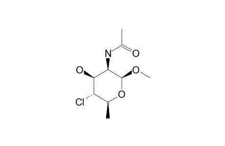 METHYL-2-ACETAMIDO-4-CHLORO-2,4,6-TRIDEOXY-BETA-D-GALACTOPYRANOSIDE