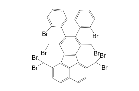 1,6-Bis(dibromomethyl)-7,10-bis(bromomethyl)-8,9-bis(2-bromophenyl)fluoranthrene