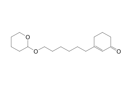 3-(6-tetrahydropyran-2-yloxyhexyl)cyclohex-2-en-1-one