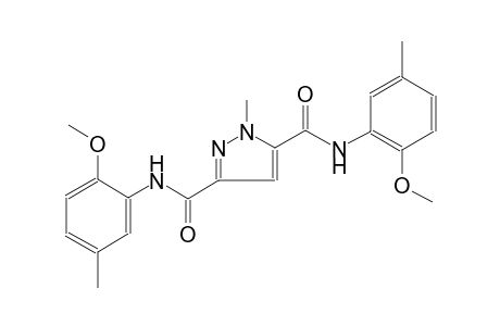 1H-pyrazole-3,5-dicarboxamide, N~3~,N~5~-bis(2-methoxy-5-methylphenyl)-1-methyl-