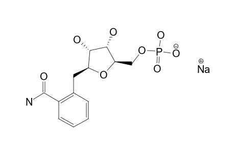 1-BETA-(2-CARBOXYBENZYL)-1-DEOXY-D-RIBOFURANOSIDE-MONOPHOSPHATE
