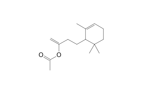 4-(2,6,6-trimethylcyclohex-2-enyl)but-1-en-2-yl acetate