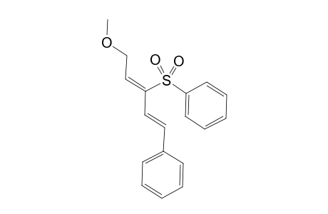(1E,3Z)-1-Phenyl-3-phenylsulfonyl-5-methoxy-1,3-pentadiene