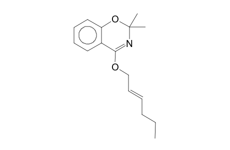2,2-Dimethyl-2H-1,3-benzoxazin-4-yl (2E)-2-hexenyl ether
