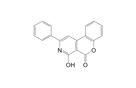 5H-[1]Benzopyrano[3,4-c]pyridin-5-one, 4-hydroxy-2-phenyl-