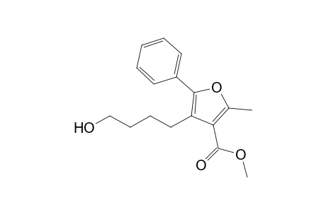 Methyl 4-(4-hydroxybutyl)-2-methyl-5-phenylfuran-3-carboxylate