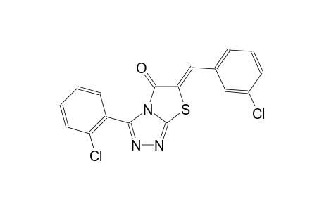 (6Z)-6-(3-chlorobenzylidene)-3-(2-chlorophenyl)[1,3]thiazolo[2,3-c][1,2,4]triazol-5(6H)-one