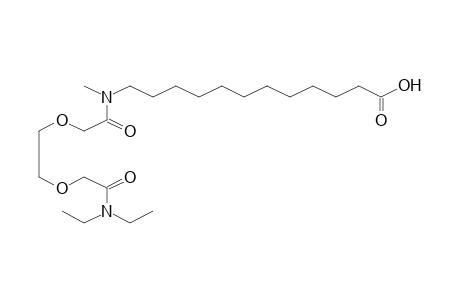 12-[2-[2-[2-(diethylamino)-2-oxidanylidene-ethoxy]ethoxy]ethanoyl-methyl-amino]dodecanoic acid