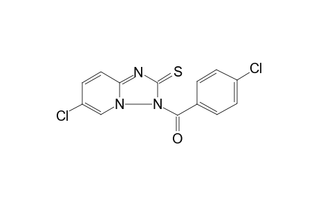 (4-Chlorophenyl)(6-chloro-2-thioxo-2H-[1,2,4]triazolo[1,5-a]pyridin-3-yl)methanone