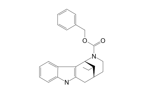 (1RS,5RS,12SR)-2-(BENZYLOXYCARBONYL)-12-ETHYL-1,2,3,4,5,6-HEXAHYDRO-1,5-METHANOAZOCINO-[4,3-B]-INDOLE