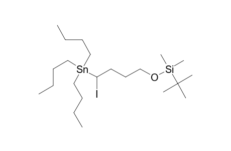 1-(tert-Butyldimethylsiloxy)-4-iodo-4-(tributylstannyl)butane