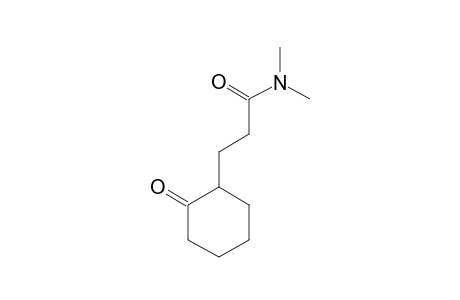 N,N-DIMETHY-3-(2-OXOCYCLOHEXYL)-PROPANAMIDE