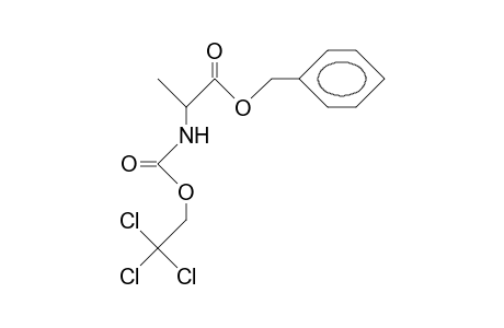 (S)-N-(2,2,2-Trichloro-ethoxycarbonyl)-(15N)alanine benzyl ester