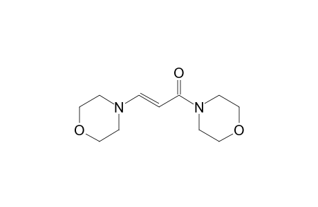 (E)-1,3-bis(4-morpholinyl)-2-propen-1-one