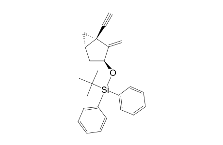 [1S-(1.alpha.,3.alpha.,5.alpha.)]-(1,1-Dimwethylethyl)[(1-Ethynyl-2-methylenebicyclo[3.1.0]hexan-3-yl)oxy]diphenylsilane