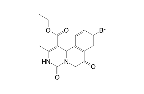 Ethyl 9-bromo-2-methyl-4,7-dioxo-4,6,7,11b-tetrahydro-3H-pyrimido[4,3-a]isoquinolin e-1-carboxylate