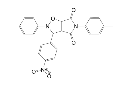5-(4-methylphenyl)-3-(4-nitrophenyl)-2-phenyldihydro-2H-pyrrolo[3,4-d]isoxazole-4,6(3H,5H)-dione