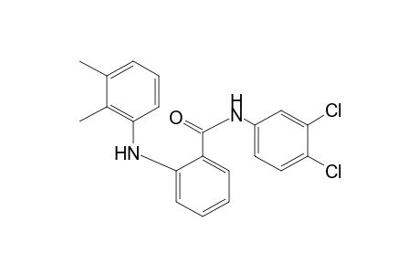 3',4'-DICHLORO-2-(2,3-XYLIDINO)BENZANILIDE