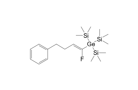 (E)-1-Fluoro-4-phenyl-1-[tris(trimethylsilyl)germyl]-1-butene