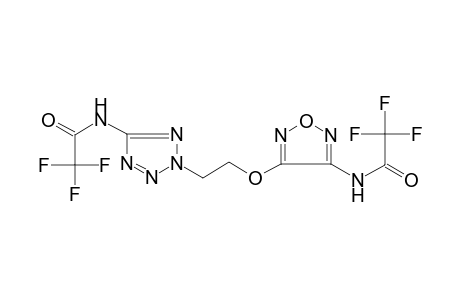 2,2,2-trifluoro-N-[4-[2-[5-[(2,2,2-trifluoro-1-oxoethyl)amino]-2-tetrazolyl]ethoxy]-1,2,5-oxadiazol-3-yl]acetamide