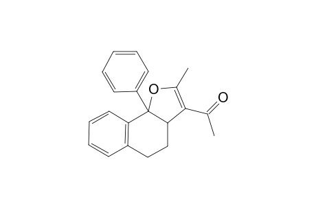 3-Acetyl-2-methyl-9b-phenyl-3aH-benzo[e]cyclohexa[1,2-b]furan