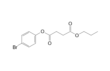 Succinic acid, 4-bromophenyl propyl ester