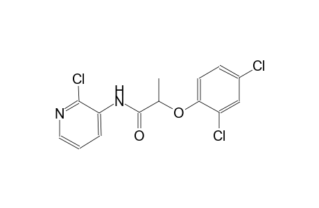 N-(2-chloro-3-pyridinyl)-2-(2,4-dichlorophenoxy)propanamide