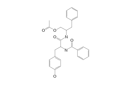 N-BENZOYL-L-TYROSINYL-L-PHENYLALANINOL-ACETATE