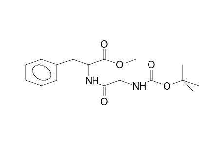 (N-T-Butoxycarbonyl-glycyl)-phenylalanine methyl ester