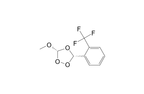 cis-3-Methoxy-5-(2-(trifluoromethyl)phenyl)-1,2,4-trioxolane