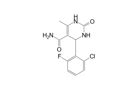 4-(2-chloro-6-fluorophenyl)-6-methyl-2-oxo-1,2,3,4-tetrahydro-5-pyrimidinecarboxamide