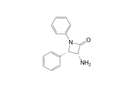(3R,4S)-3-amino-1,4-diphenyl-2-azetidinone