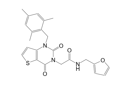 N-(2-furylmethyl)-2-(1-(mesitylmethyl)-2,4-dioxo-1,4-dihydrothieno[3,2-d]pyrimidin-3(2H)-yl)acetamide