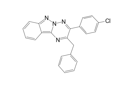 2-Benzyl-3-(4-chlorophenyl)-1,2,4-triazino[2,3-b]indazole
