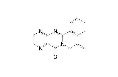 3-(Allyl)-2-(phenyl)-4(3H)-pteridinone
