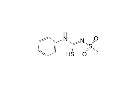 Methanesulfonamide, N-[(phenylamino)thioxomethyl]-