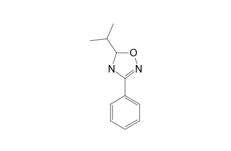 5-ISOPROPYL-3-PHENYL-4,5-DIHYDRO-1,2,4-OXADIAZOLE