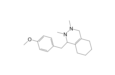 Phthalazine, 1,2,3,4,5,6,7,8-octahydro-1-[(4-methoxyphenyl)methyl]-2,3-dimethyl-