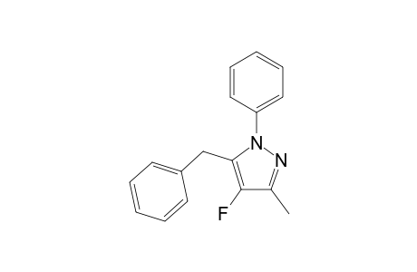 5-Benzyl-4-fluoro-3-methyl-1-phenyl-1H-pyrazole