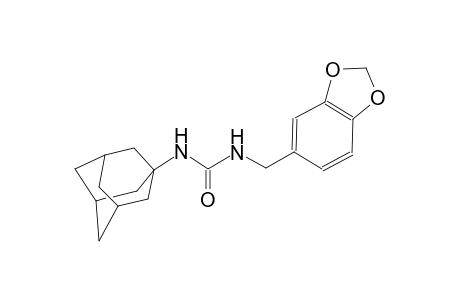 N-(1-adamantyl)-N'-(1,3-benzodioxol-5-ylmethyl)urea