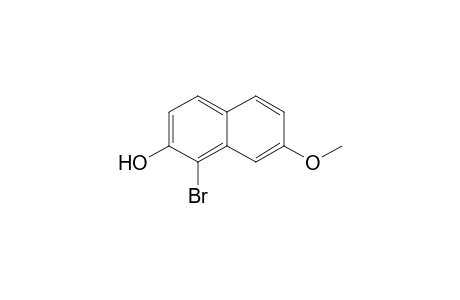 1-Bromo-7-methoxy-2-naphthol